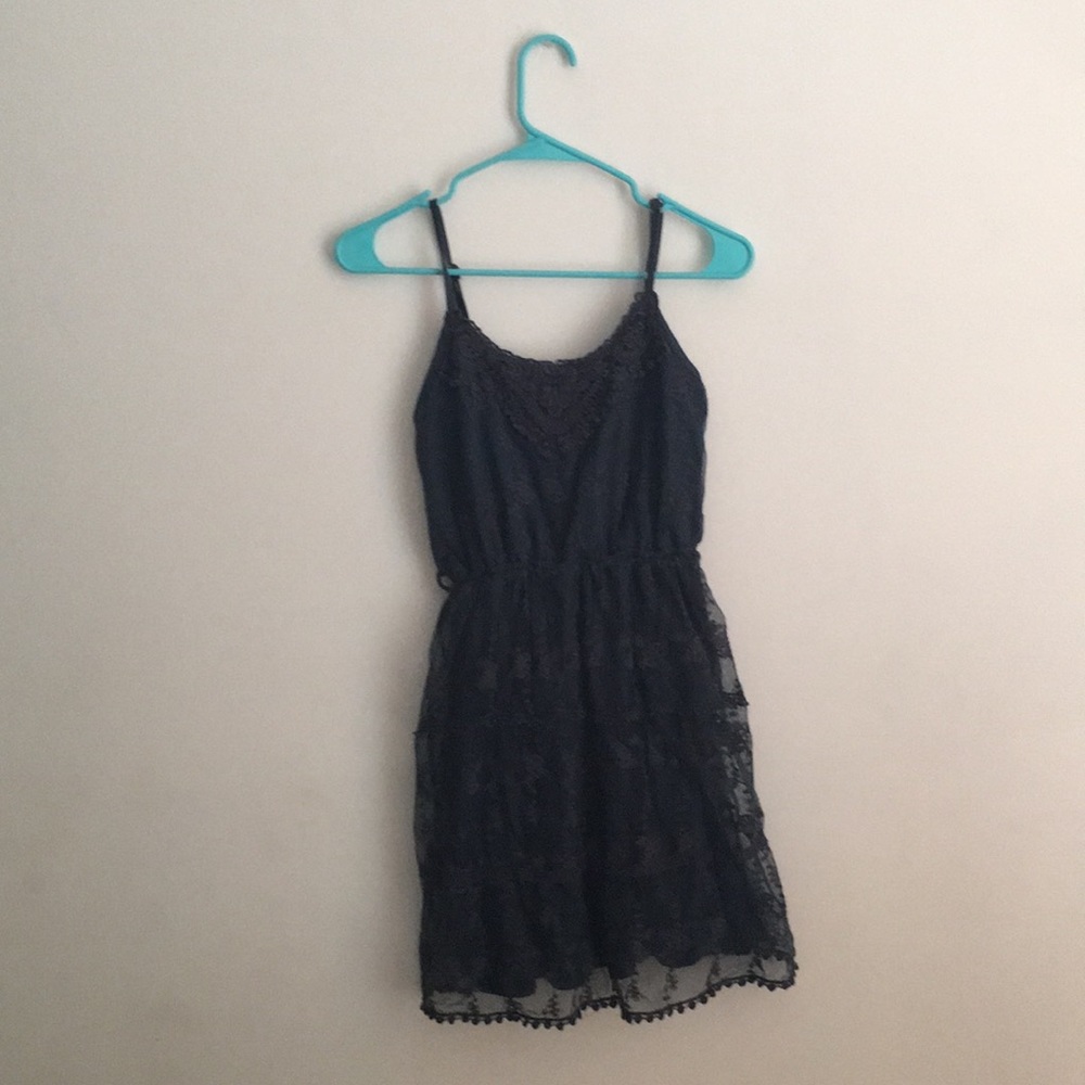 navy blue dress